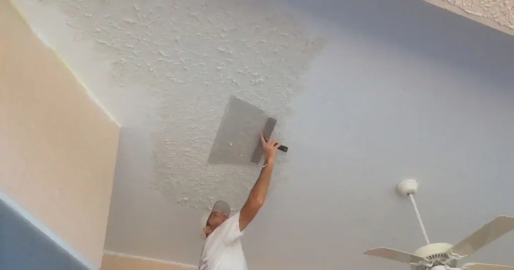 small drywall damage nail holes dents before painting