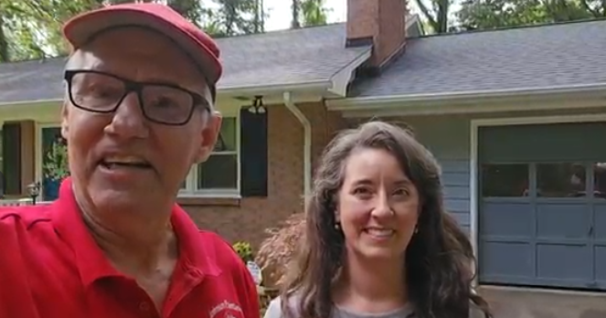 painting estimate review with homeowner